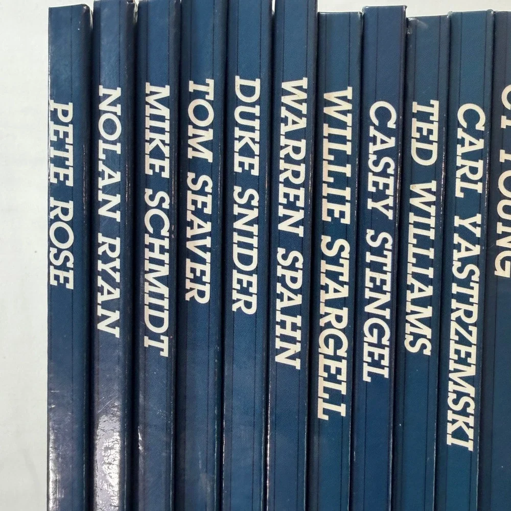 Chelsea House Baseball Legends Book Lot 31 Hardcover Biographies Mantle DiMaggio
